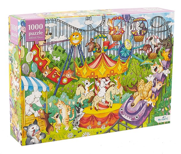 Пазл «Парк аттракционов» 1000 элементов, Origami 3076345 — 1