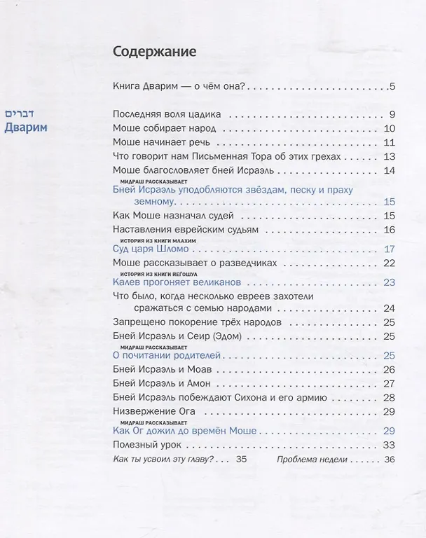 Книга Мидраш рассказывает детям. Книга Дварим (Моше Вейсман) — 2