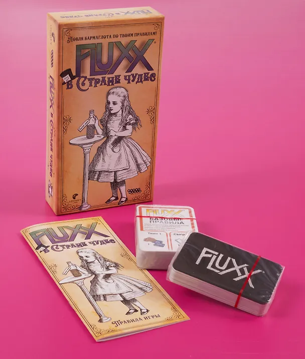 Настольная игра: Fluxx в стране чудес, арт. 915482 3123936 — 2