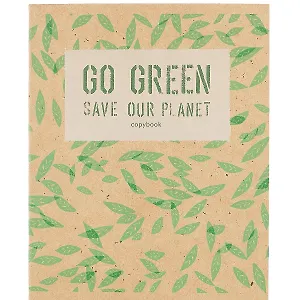 Тетрадь в клетку Listoff, Eco-friendly, 48 листов, в ассортименте