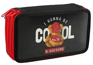 Пенал 3отд. "Be cool" 19*11, молния, ламинат 3037751