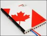 Блокнот в твердом переплете "Флаги" Канада (0101095) (Еж Стайл)