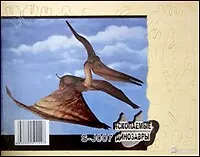 Птеранодон S-J007 (1/120) (Сборная деревянная модель)