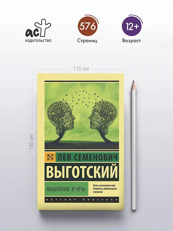Книга Мышление и речь (Лев Выготский) — 6