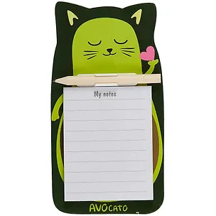 Блок для записи с карандашом 90*170 на магните "AVOcato", инд.уп. 2897865