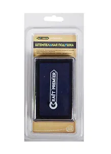 Штемпельная подушка Craft Premier Синий (21110-5) (1шт.) (упаковка)