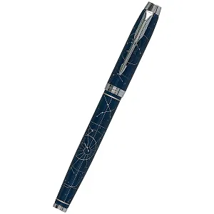 Ручка-роллер Parker, IM Premium Midnight astral, подарочная черная