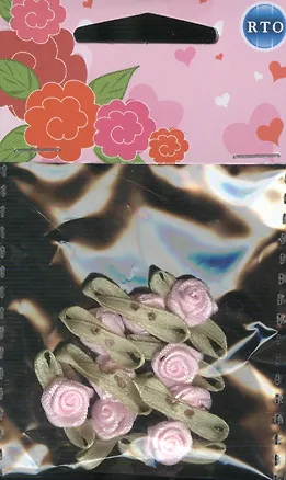 Украшение пришивное розочка 43 (DCL-1) (упаковка) 2368137