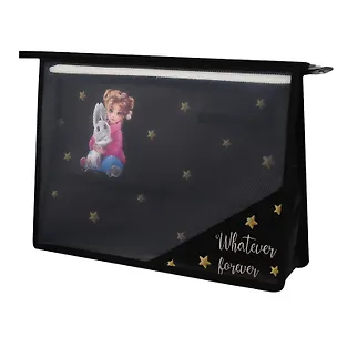 Папка для труда А4 "ДЕВОЧКА И ЗАЙКА" 33*23см пластик, молния, внутр.блок для канц.принадлежностей 3080717