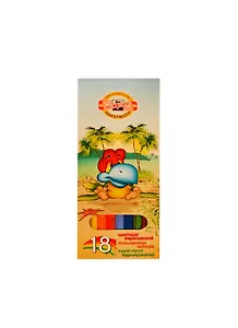 Карандаши цветные Koh-I-Noor, Birds, 18 цветов