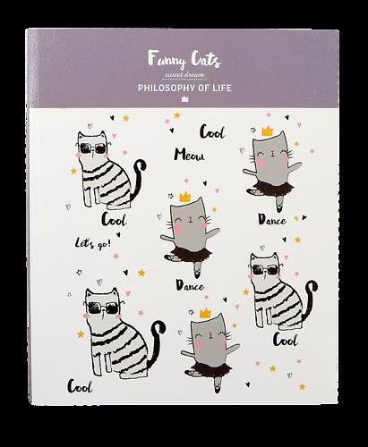Дневник школьный «Funny cats», для старших классов, Be Smart 334363 — 1