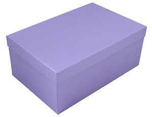 Коробка подарочная 26*17*11см, аметист, тисненная бумага