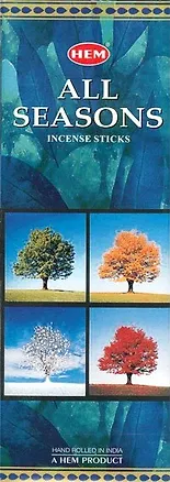 ГИФТМАН Благовония HEM, шестигранники, All Seasons (Все сезоны) 02902 2367954