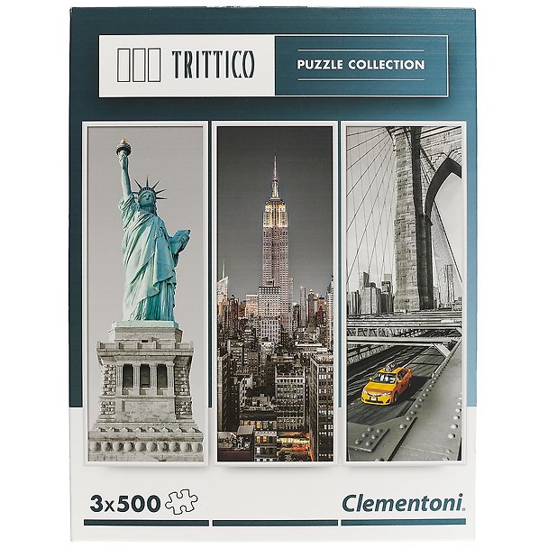 Пазл Clementoni Trittico 3х500 эл. Легенды Нью-Йорка 39305 2516450 — 1