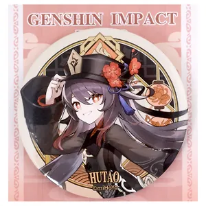 Значок Genshin Impact Liyue Harbour Character Can Badge Hutao