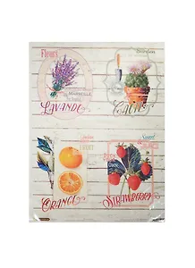 Рисовая бумага для декупажа Craft Premier Необычный сад (CP00317) (А3) (25г/м) (упаковка)
