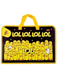 Папка для тетрадей "Кря-Кря", молния, ручки, А4