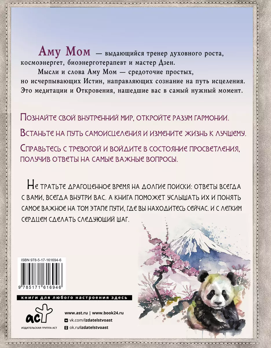 Путь в Страну Мудрости. Энергии Дзен для самоисцеления, созидания и  равновесия (Аму Мом) - купить книгу с доставкой в интернет-магазине  «Читай-город». ISBN: 978-5-17-161694-6