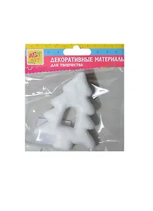 Фигурка для поделок и декор. Елочка с окошком (511689) (1шт) (8,5х7см) (Школа талантов) (упаковка)