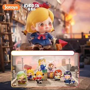 Коллекционная фигурка KOKOSA Rampage, 11см, 12-Jotoys-02, Blind Box, Jotoys 15+ 3157236