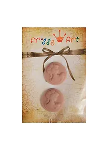 Камея Девушка на розовом (20/01-20) (2х2,6см) (упаковка)