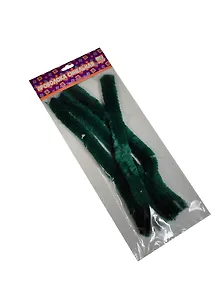 Проволока синельная Пушистая (FD030033) (d=30мм) (дл.30см) (4шт) (в ассорт.) (упаковка)