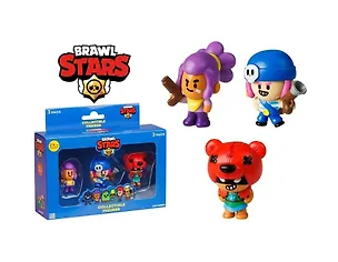 Коллекционная фигурка Brawl Stars, Фрэнк, Тара и Мистер Пи, (5см), (BRW2021D) 3086943