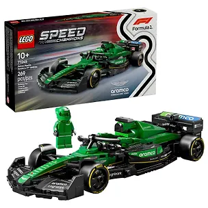 77245 Конструктор детский LEGO Speed Champions Гоночный автомобиль Формула-1 Aston Martin Aramco F1 AMR24, 269 деталей, возраст 10+ 3169395