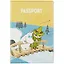 Обложка для паспорта MOOMIN Муми-тролль и Снусмумрик на мосту (ПВХ бокс) (МТО2021-01) — 2867815 — 1