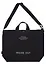 Сумка-шоппер с кнопкой Inside out (черная) (текстиль) (40х38) (12-11525-202411-BB3) — 3100916 — 1