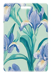 Чехол для карточек вертикальный Флора Ирисы (ДК2024-477)