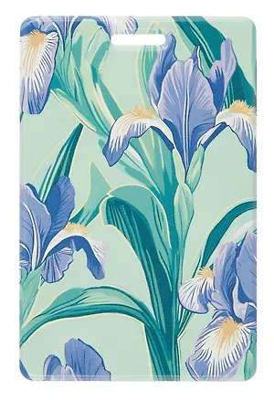 Чехол для карточек вертикальный Флора Ирисы (ДК2024-477) 3067714