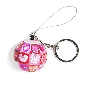 Шаровый Пазл Брелок Сердца (4см)(A2723_1.57) 2393967