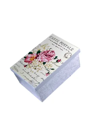 Шкатулка металлическая Почтовая карта (12х8х6) (742997) 2403469