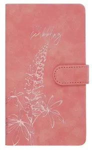 Ежедневник недат. А6+ 120л 110x190 "Тиволи" розовый, кожзам, тв.переплет, тисн.фольгой, магнит.клапан, офсет, загругл.углы, справ.мат-лшы, ляссе, инд.уп