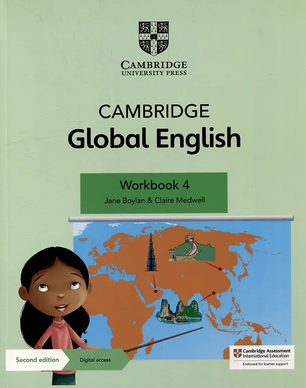 Книга Cambridge Global English. Second Edition. Workbook 4+Digital Access (Джейн Бойлан, Клэр Мидуэлл) — 1