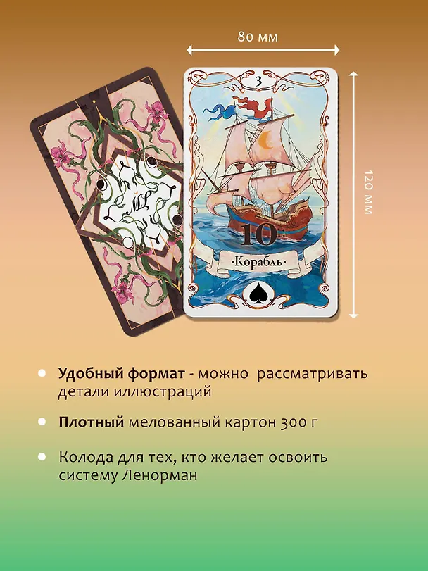 Книга Тайна Таро Ленорман. Узнай свое будущее! 36 карт. Инструкция к гаданию (Ариадна Солье) — 8