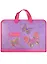 Папка для тетрадей А4 на молнии с трех сторон  "Butterfly" с ручкой — 243747 — 1