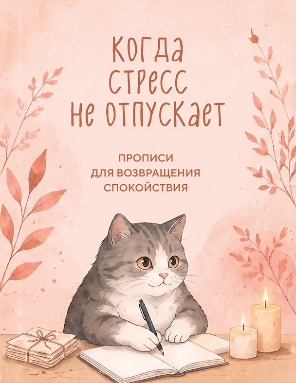 Книга Когда стресс не отпускает. Прописи для возвращения спокойствия () — 1