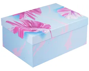 Коробка подарочная "Лагуна небесная" 29*19*8см, Новый год, картон