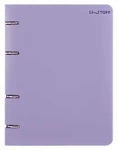 Тетрадь 80 листов, клетка, "Serenity" на кольцах