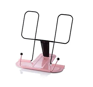 Подставка для книг, металл, розовая, Глобус