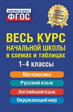 Весь курс начальной школы: в схемах и таблицах