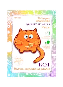 Набор для творчества Брошка из фетра КОТ