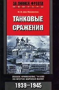 Танковые сражения Боевое применение танков во Второй мировой войне 1939—1945 г