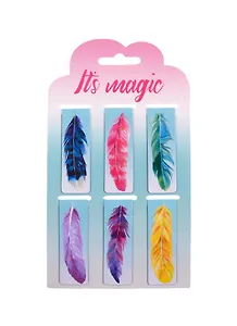 Магнитные закладки "Перышки", 6 штук
