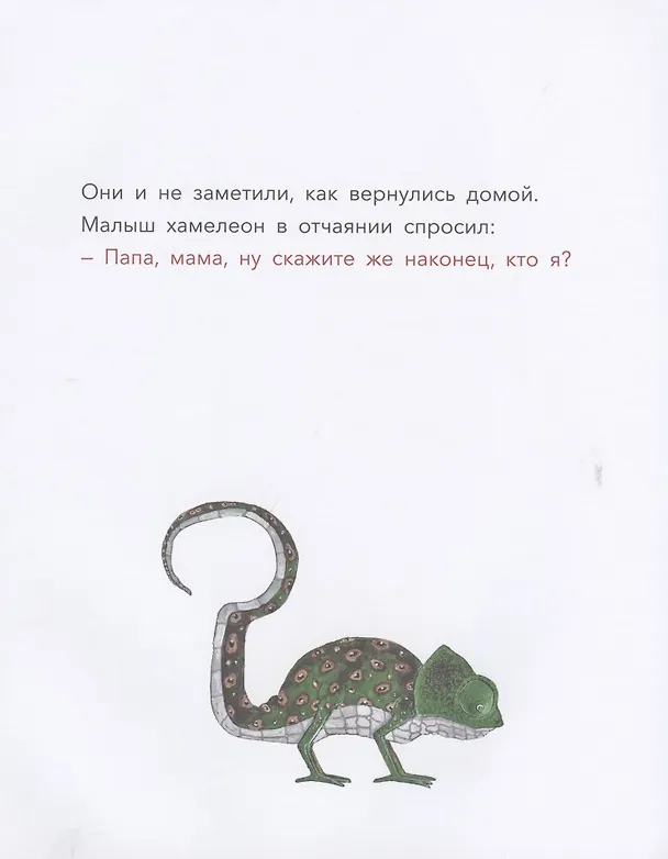 Книга Большой вопрос маленького хамелеона (Каролин Пеллиссье) — 6