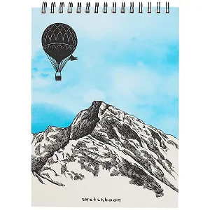 Скетчбук «В горах. Графика», 60 листов, А4