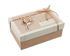 Коробка подарочная "My life" 18*14*7см, картон