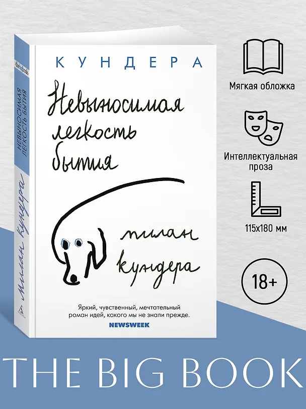 Книга Невыносимая легкость бытия (Милан Кундера) — 3